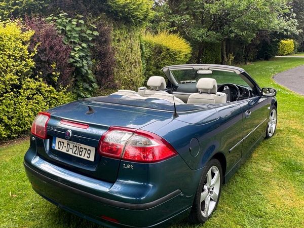 Saab 9-3 Convertible, Petrol, 2007, Blue