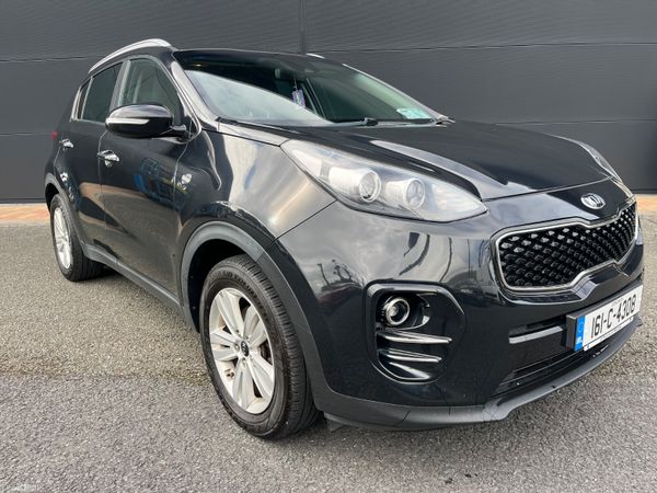 Kia Sportage SUV, Diesel, 2016, Black