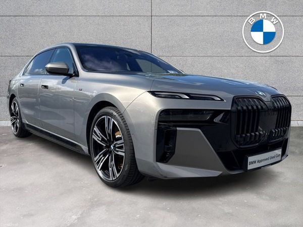 BMW 7-Series Saloon, Petrol Plug-in Hybrid, 2023, Grey