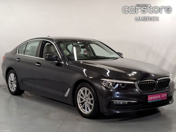 BMW 5-Series Saloon, Diesel, 2018, Grey