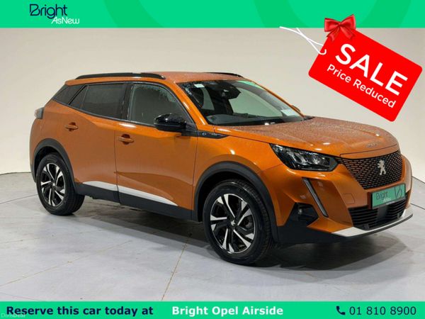 Peugeot 2008 MPV, Electric, 2022, Orange