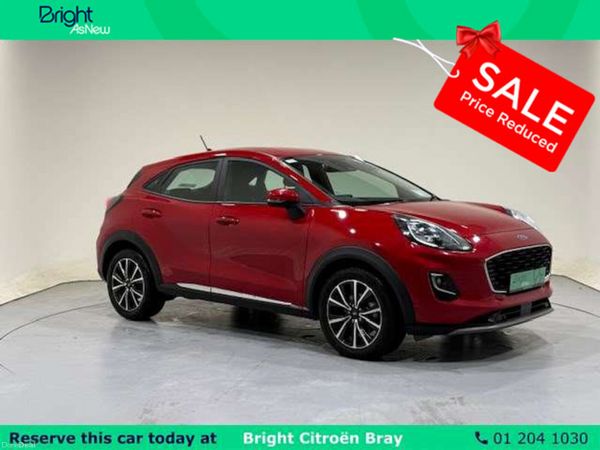 Ford Puma MPV, Petrol Hybrid, 2024, Red
