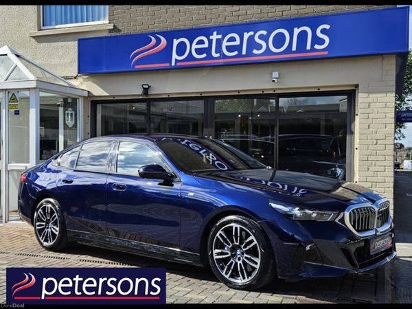 BMW i5 Saloon, Electric, 2024, Blue