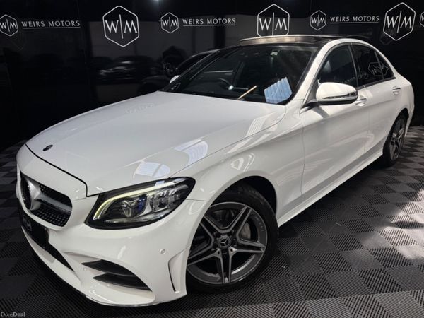 Mercedes-Benz C-Class Saloon, Diesel, 2018, White