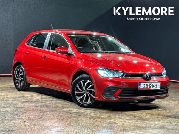 Volkswagen Polo Hatchback, Petrol, 2022, Red
