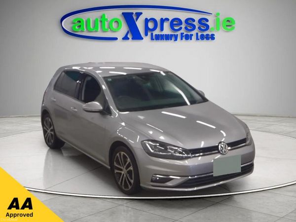Volkswagen Golf Hatchback, Diesel, 2019, Silver