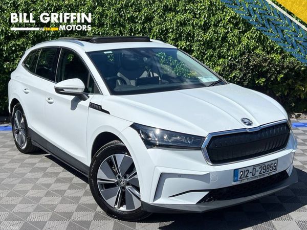 Skoda Enyaq SUV, Electric, 2021, White
