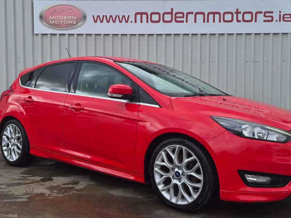 Ford Focus Hatchback, Diesel, 2015, Red