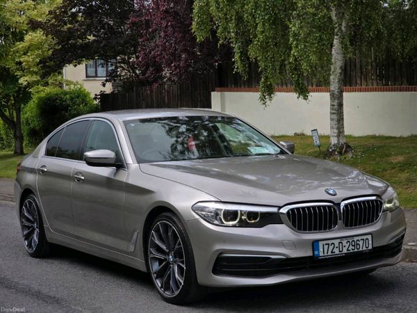 BMW 5-Series Saloon, Diesel, 2017, Silver