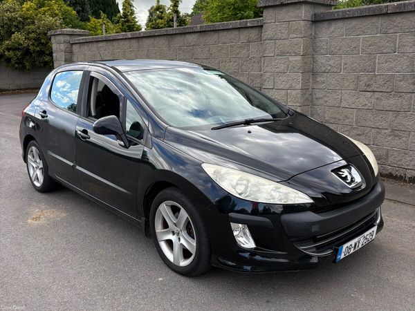Peugeot 308 Hatchback, Diesel, 2008, Black