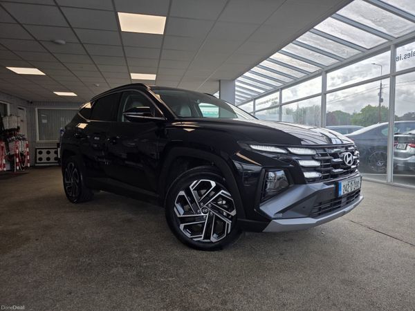 Hyundai Tucson SUV, Petrol Hybrid, 2024, Black