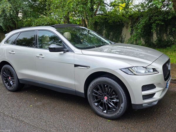 Jaguar F-Pace SUV, Diesel, 2016, Gold