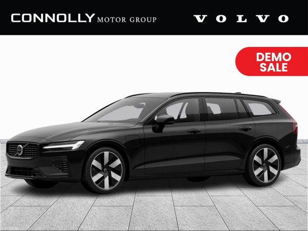 Volvo V60 Estate, Petrol Plug-in Hybrid, 2026, Black