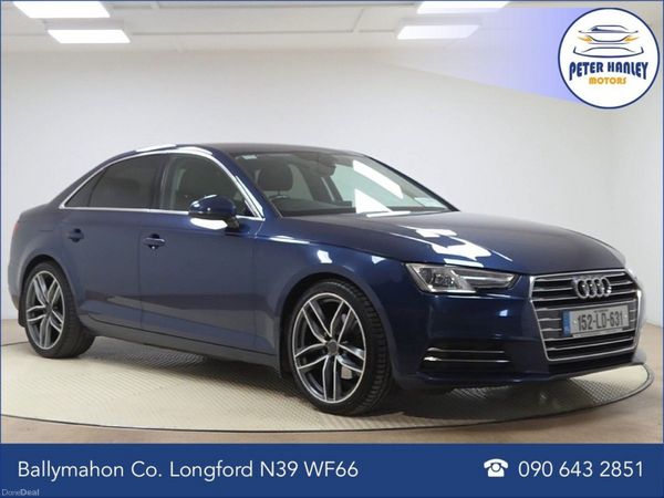 Audi A4 Saloon, Diesel, 2015, Blue