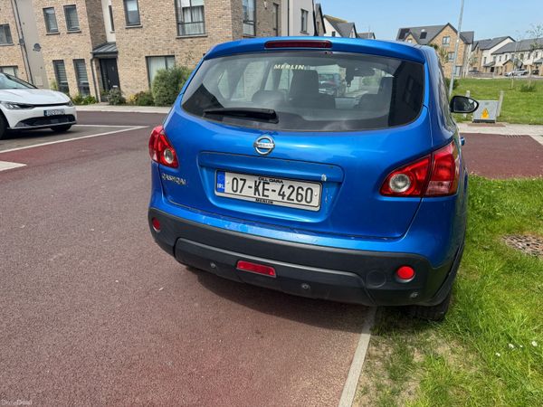 Nissan Qashqai Hatchback, Petrol, 2007, Blue