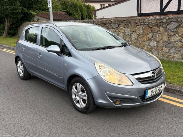 Opel Corsa Hatchback, Petrol, 2007, Silver