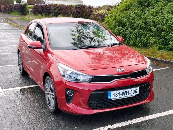 Kia Rio Hatchback, Petrol, 2018, Red
