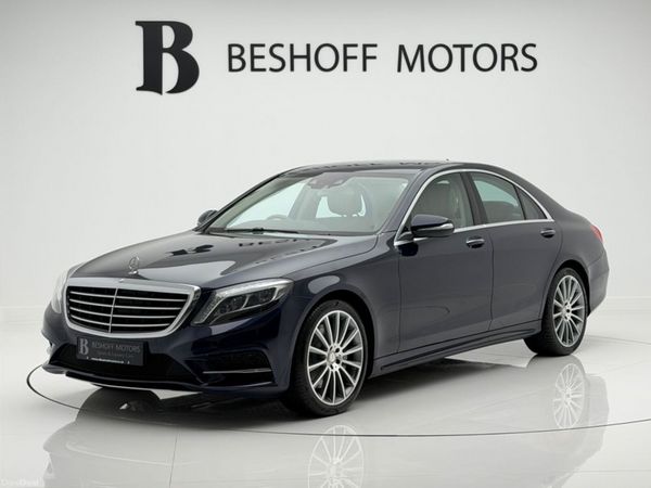 Mercedes-Benz S-Class Saloon, Diesel, 2014, Blue