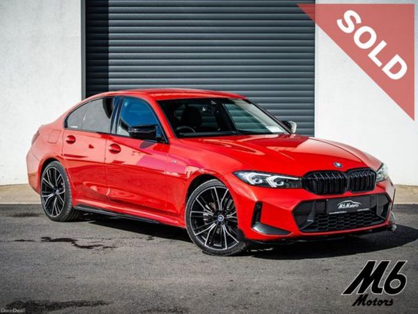 BMW 3-Series Saloon, Petrol Plug-in Hybrid, 2024, Red