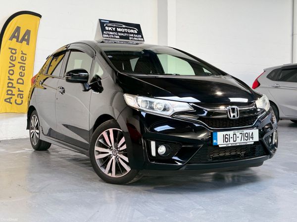 Honda Fit Hatchback, Petrol Hybrid, 2016, Black