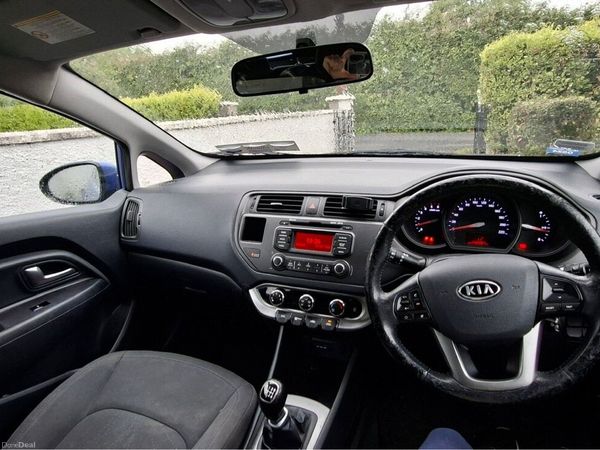 Kia Rio Hatchback, Diesel, 2012, Blue