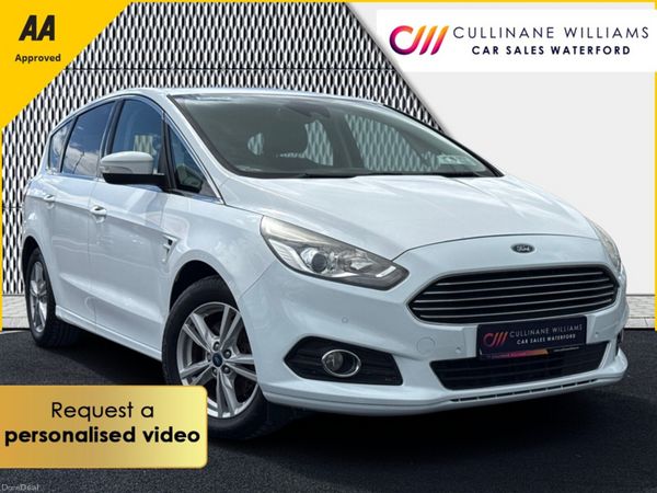 Ford S-Max MPV, Diesel, 2016, White