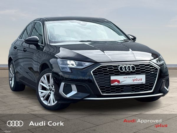 Audi A3 Saloon, Petrol, 2023, Black