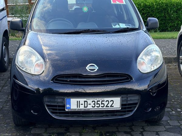 Nissan Micra Hatchback, Petrol, 2011, Black