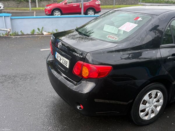 Toyota Corolla Saloon, Petrol, 2008, Black