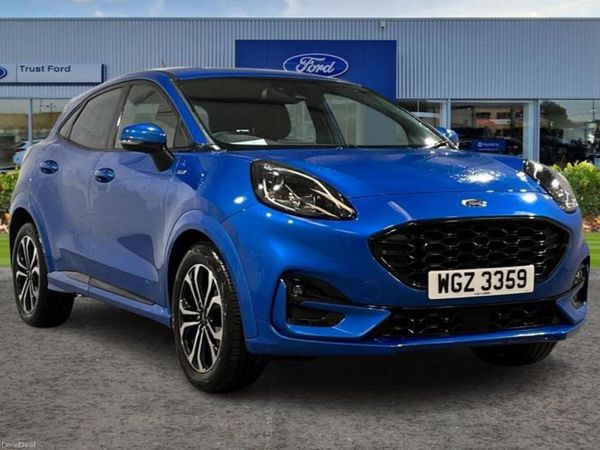 Ford Puma SUV, Petrol Hybrid, 2022, Blue