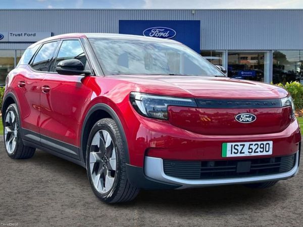 Ford Explorer SUV, Electric, 2024, Red