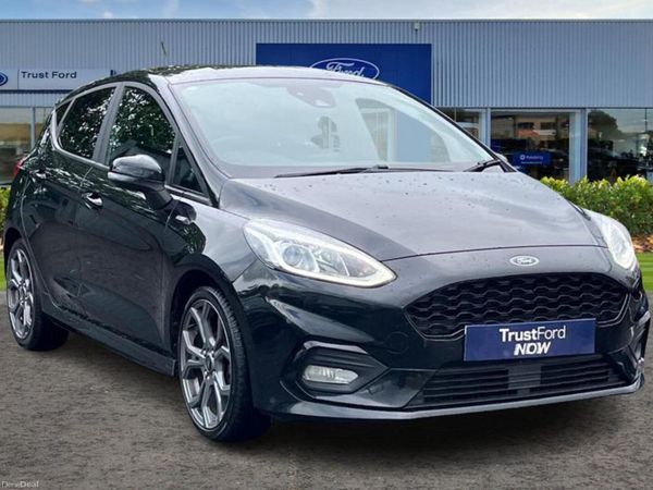 Ford Fiesta Hatchback, Petrol, 2018, Black
