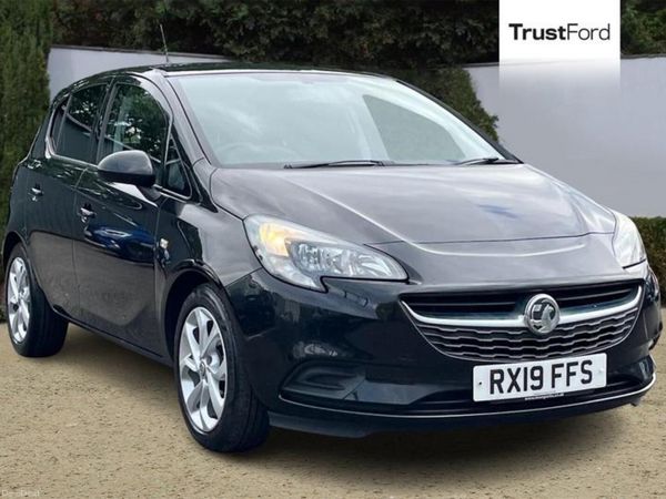 Vauxhall Corsa Hatchback, Petrol, 2019, Black