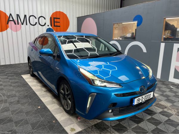 Toyota Prius Saloon, Petrol Hybrid, 2019, Blue