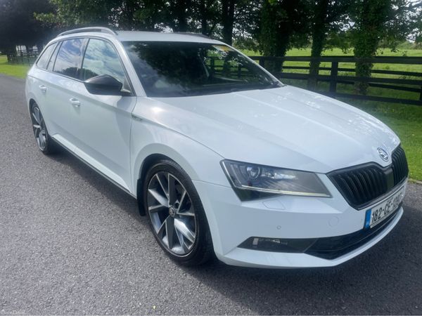 Skoda Superb Estate, Diesel, 2018, White
