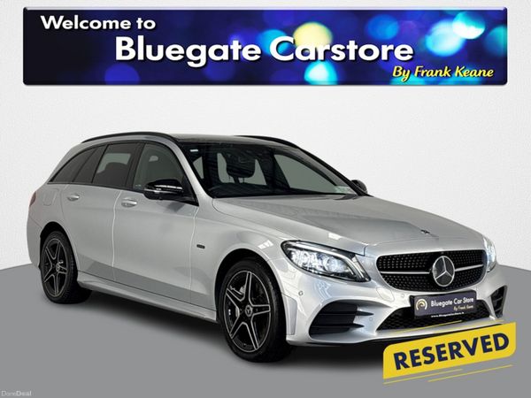 Mercedes-Benz C-Class Estate, Diesel Plug-in Hybrid, 2021, Silver
