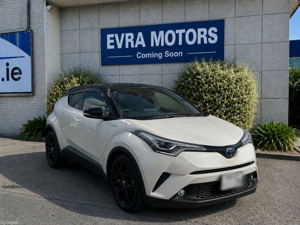 Toyota C-HR SUV, Petrol Hybrid, 2019, White