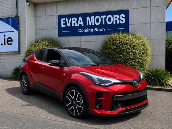 Toyota C-HR SUV, Petrol Hybrid, 2020, Red