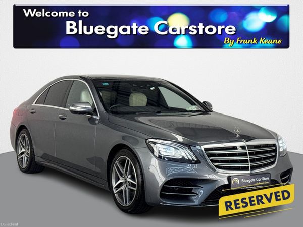 Mercedes-Benz S-Class Saloon, Diesel, 2018, Grey