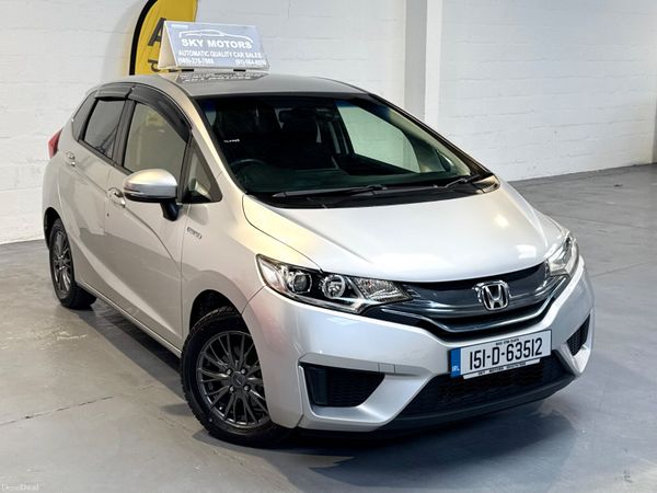 Honda Fit Hatchback, Petrol Hybrid, 2015, Silver