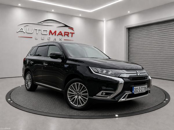 Mitsubishi Outlander SUV, Petrol Plug-in Hybrid, 2020, Black