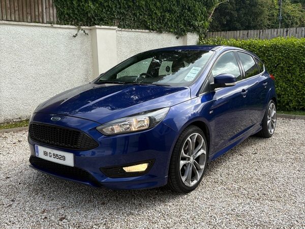 Ford Focus Hatchback, Diesel, 2018, Blue