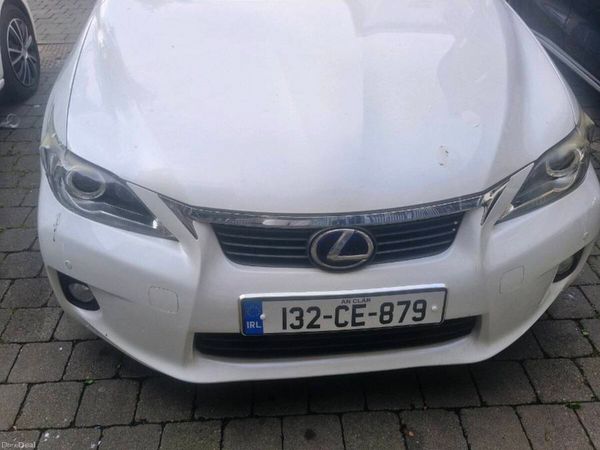 Lexus CT Hatchback, Petrol Hybrid, 2013, White