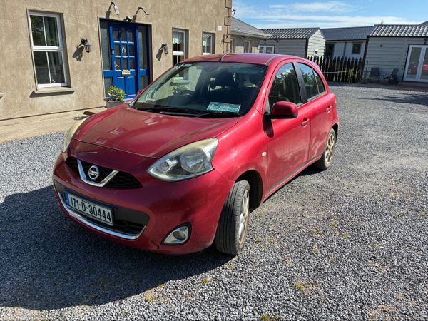 Nissan Micra Hatchback, Petrol, 2017, Red