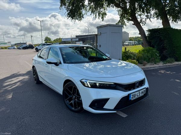 Honda Civic Hatchback, Petrol Hybrid, 2026, White