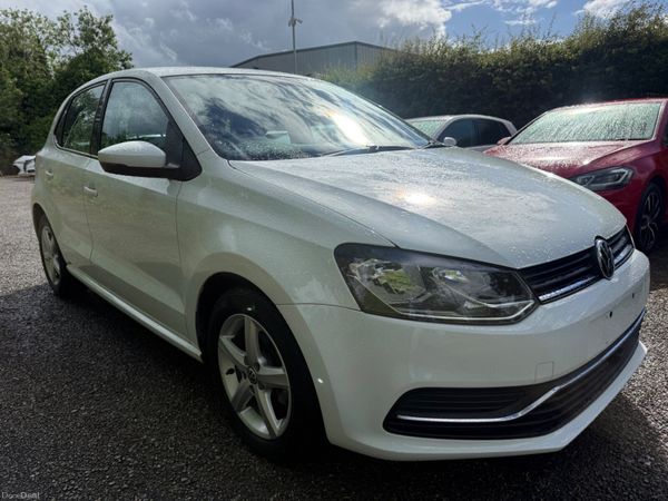 Volkswagen Polo Hatchback, Petrol, 2016, White