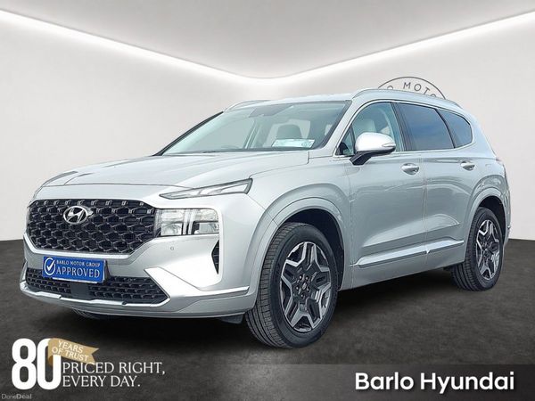 Hyundai Santa Fe SUV, Petrol Plug-in Hybrid, 2022, Silver