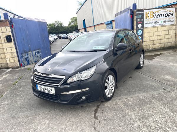 Peugeot 308 Hatchback, Diesel, 2015, Black
