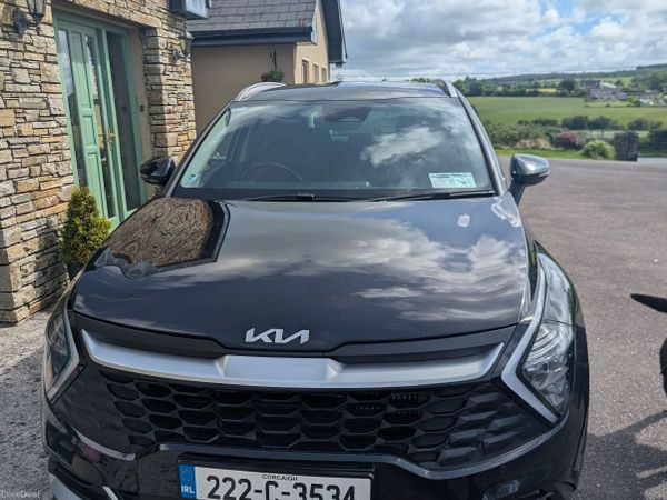 Kia Sportage SUV, Petrol Plug-in Hybrid, 2022, Black
