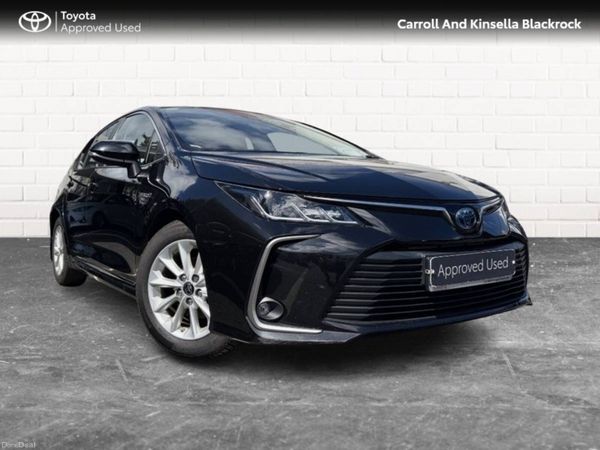 Toyota Corolla Saloon, Petrol Hybrid, 2022, Black